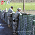 Hot Dipped Galvanized Hesco Barrier Defensive Bastion Military Sand Wallbarrier